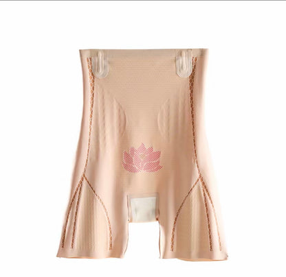 Plus Size 4-in-1 Shapewear Shorts – High-Waisted Tummy Control, Butt Lift & Leak-Proof Protection